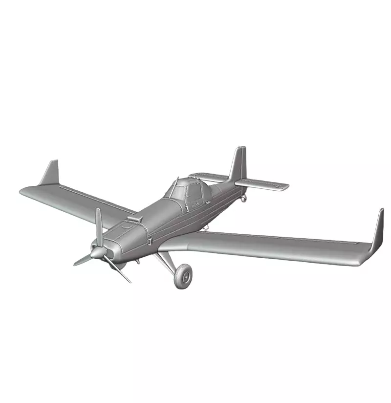 Embraer Ipanema 202 3D print model_0