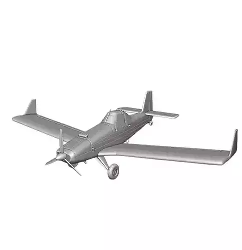 Embraer Ipanema 202 3D print model