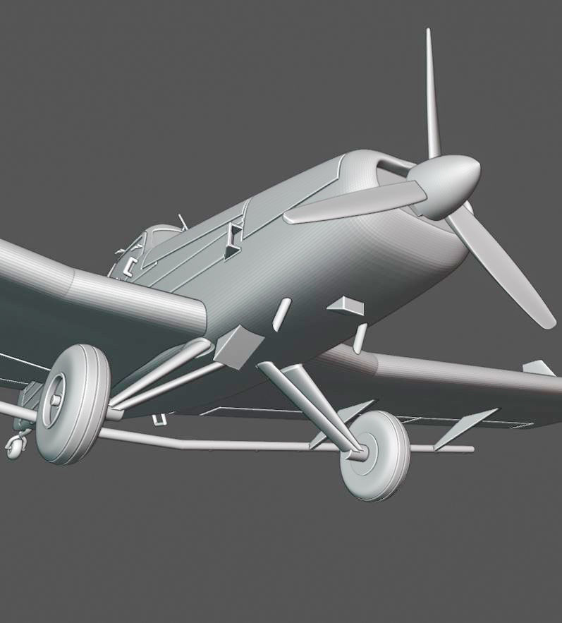 Embraer Ipanema 202 3D print model_7