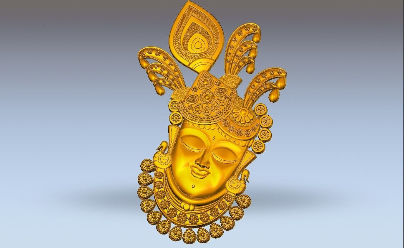 SHREENATH JI 3D model_1