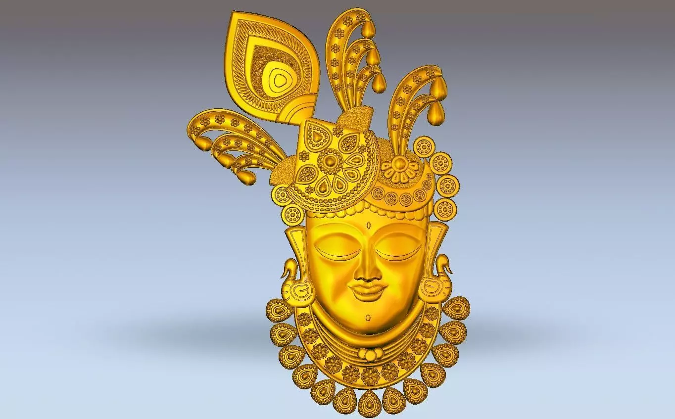 SHREENATH JI 3D model_0