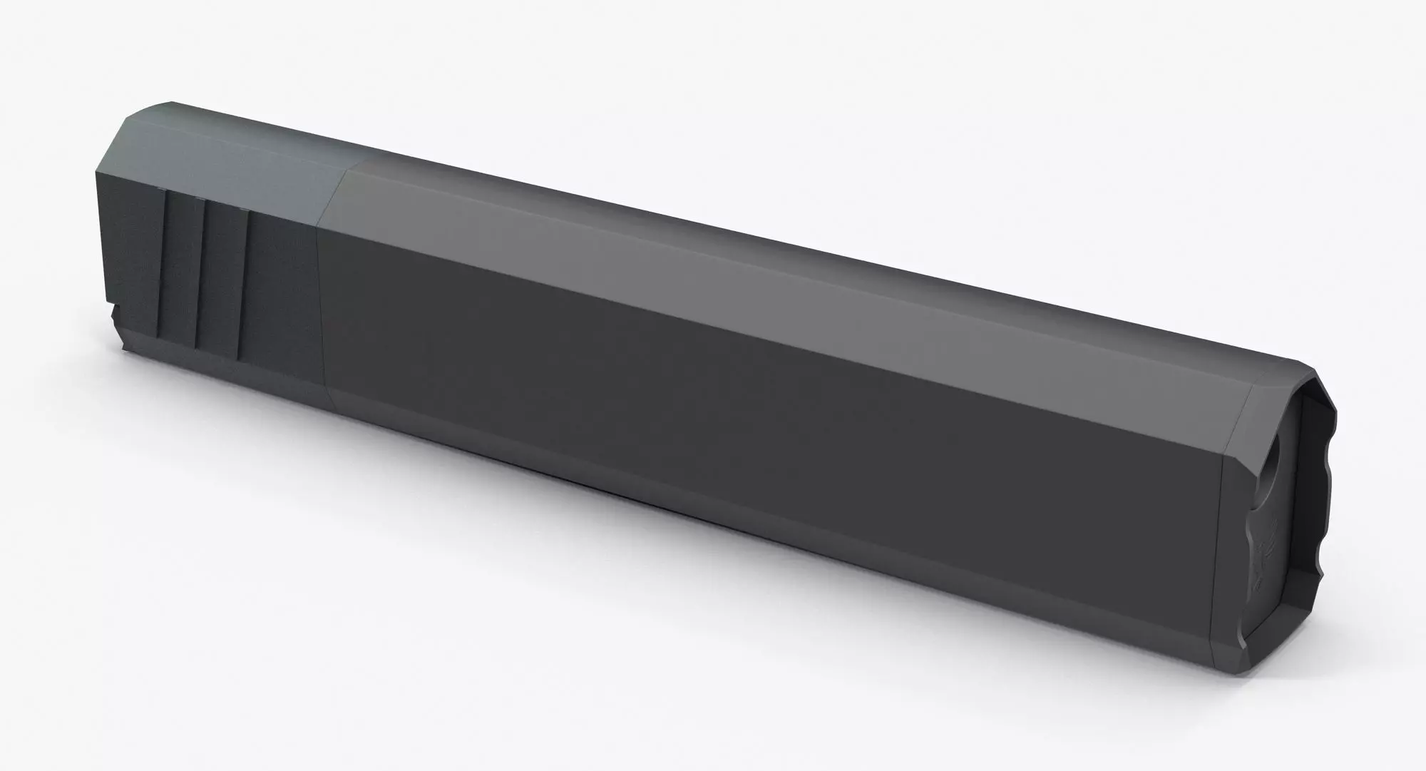 Silencer Osprey K45 Low-poly 3D model_0