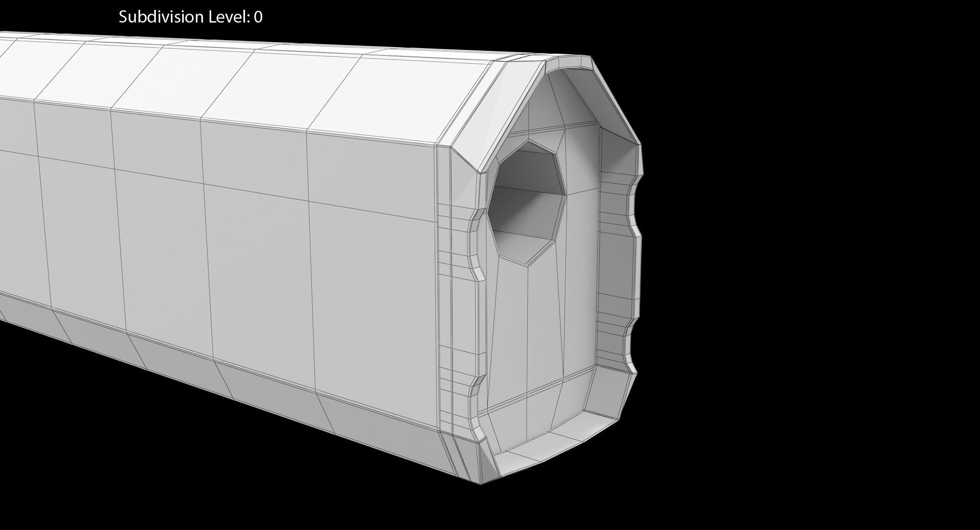 Silencer Osprey K45 Low-poly 3D model_17