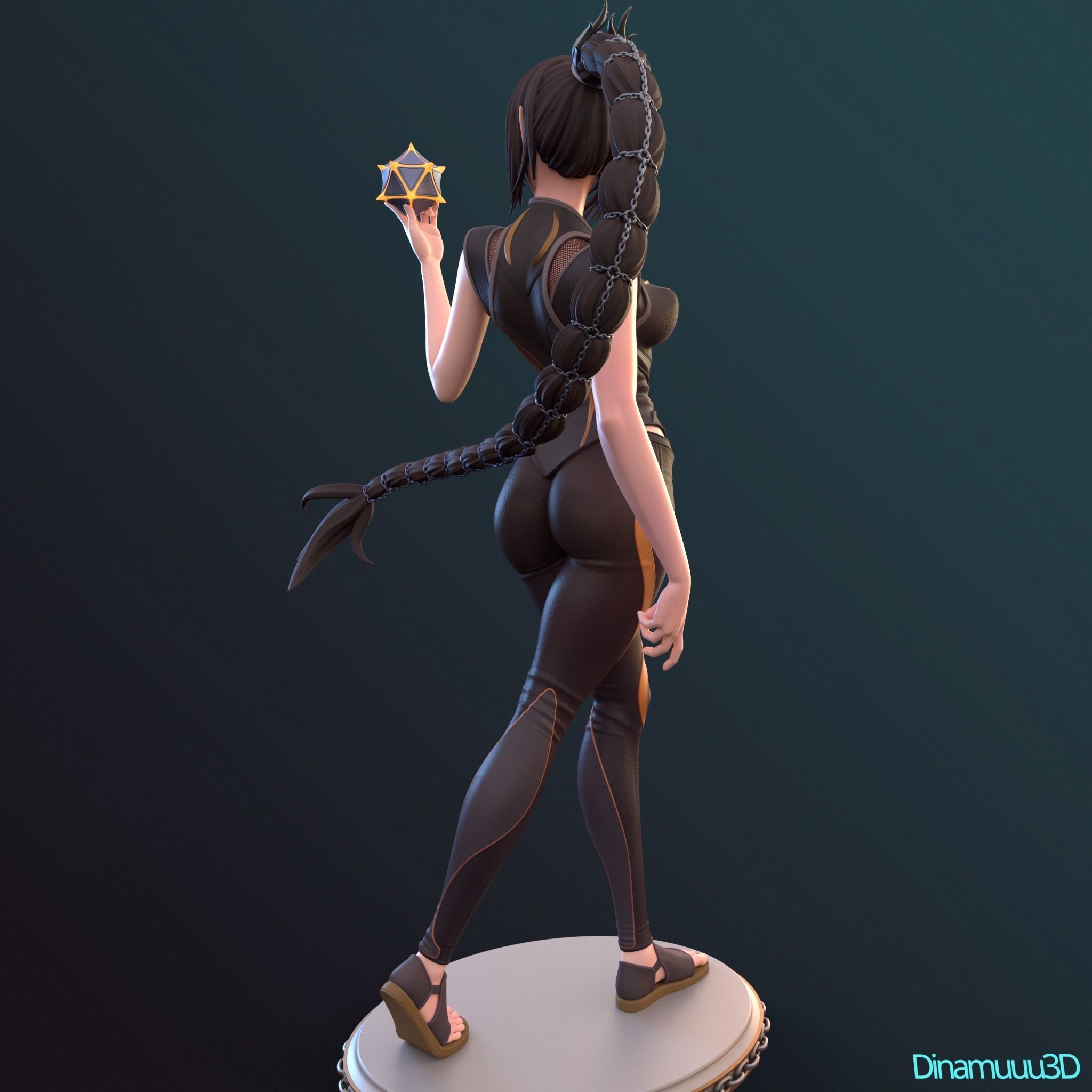 Shadowheart Multi Version SFW NSFW STL 3D print model 3D print model_5