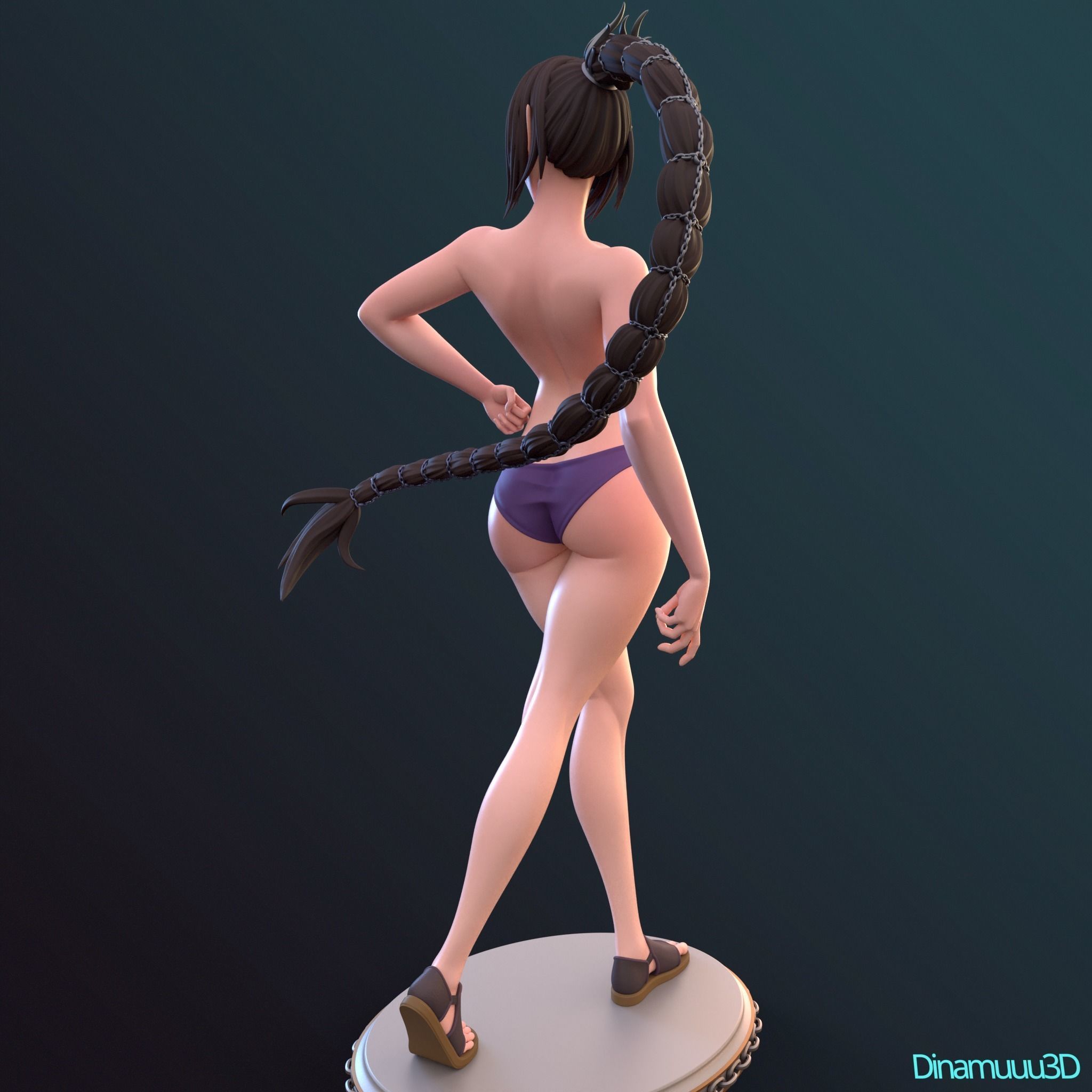 Shadowheart Multi Version SFW NSFW STL 3D print model 3D print model_6