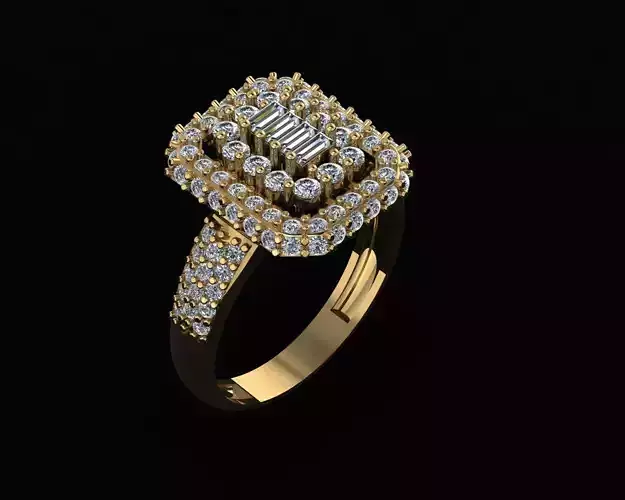 BAGUETTE DIAMOND RING