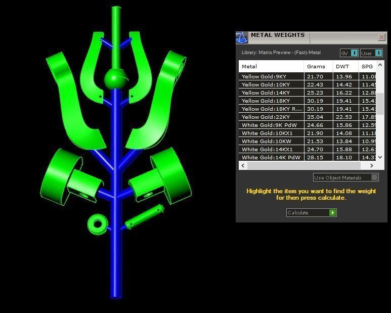 Force Extra Large XL bracelet 3D print model_6