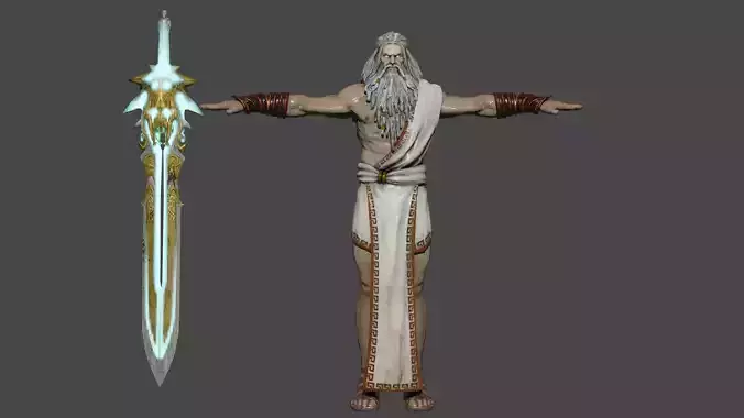 Zeus 3d Model