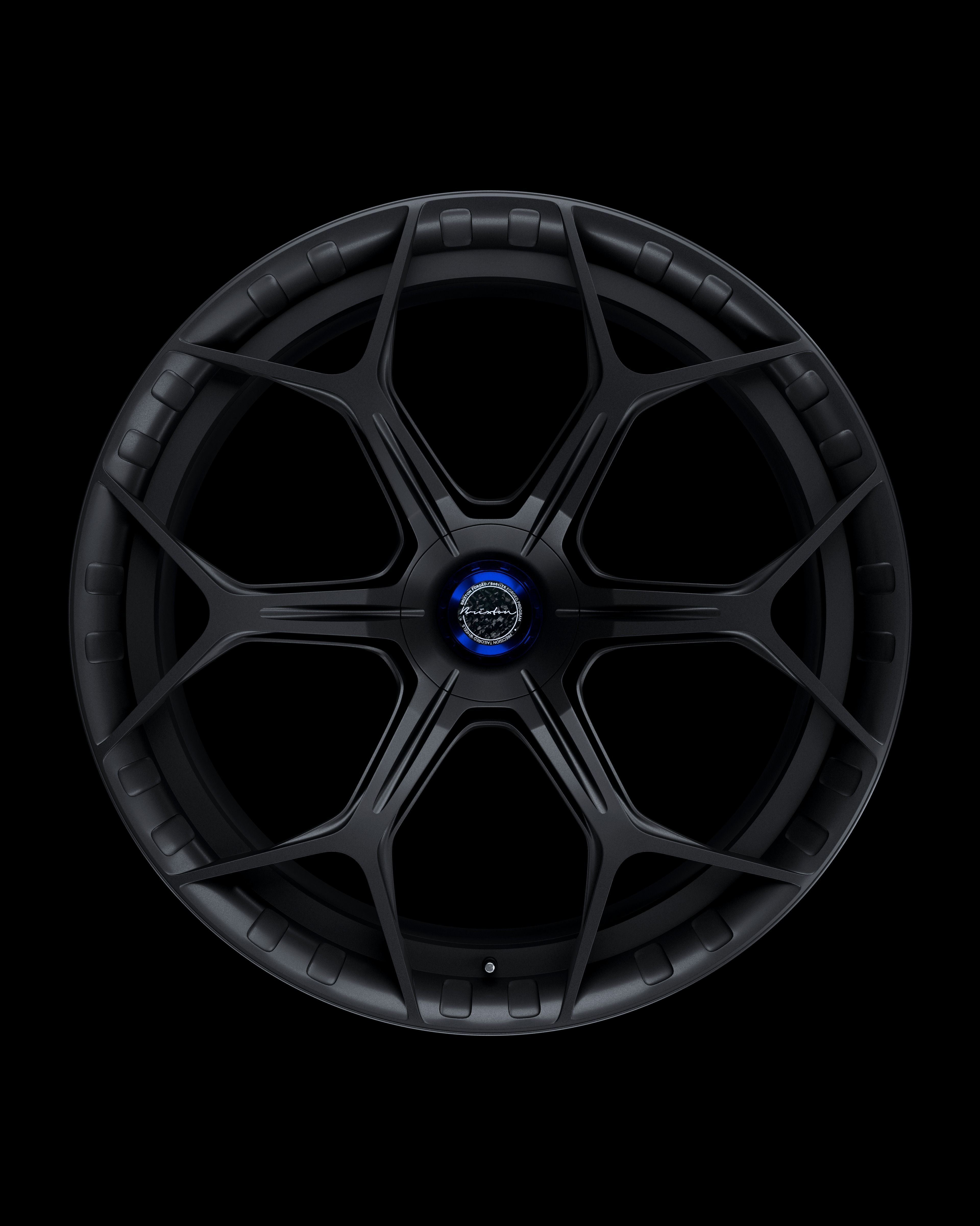 High-poly Brixton Forged MW03 wheel model Free 3D model_2