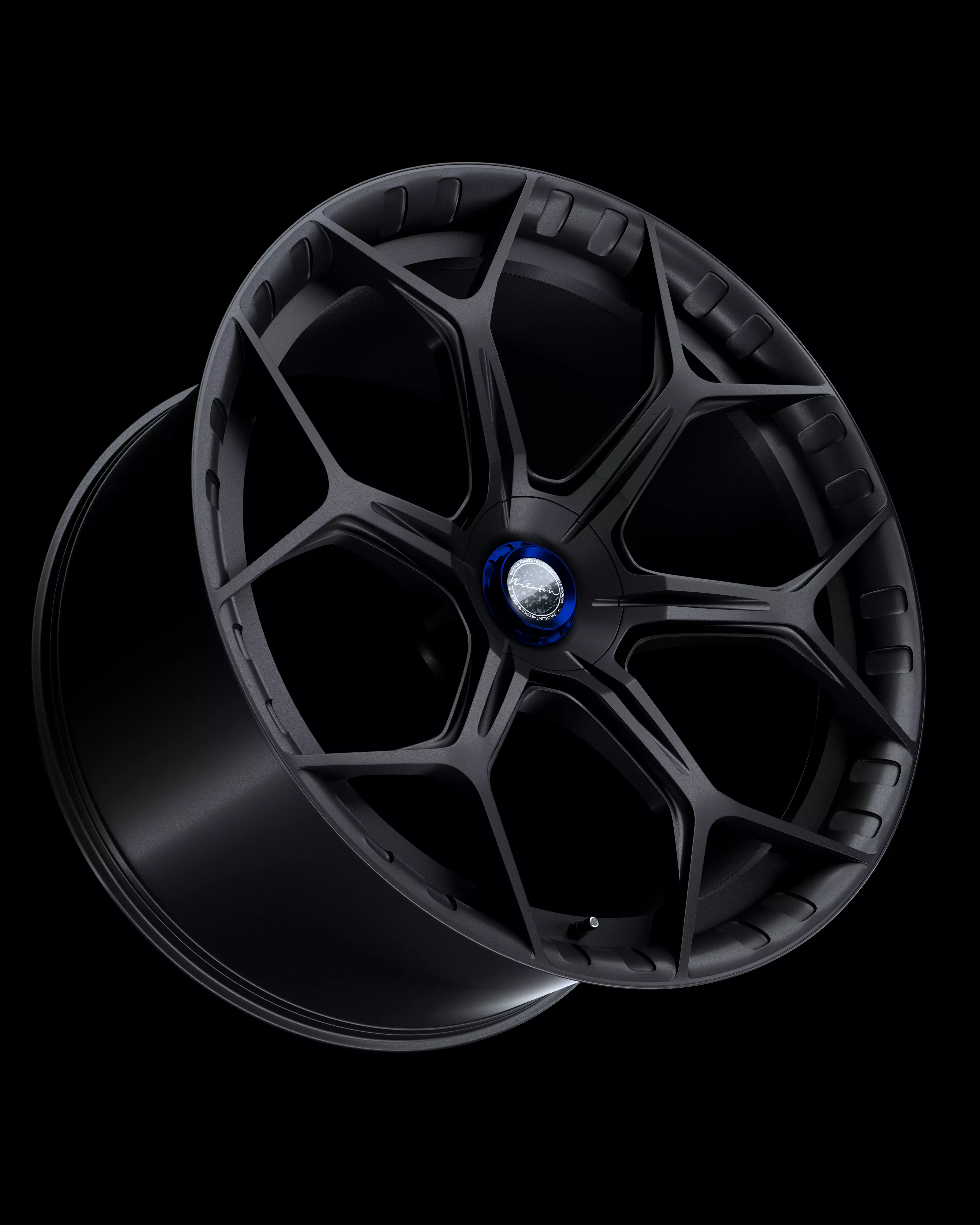 High-poly Brixton Forged MW03 wheel model Free 3D model_0