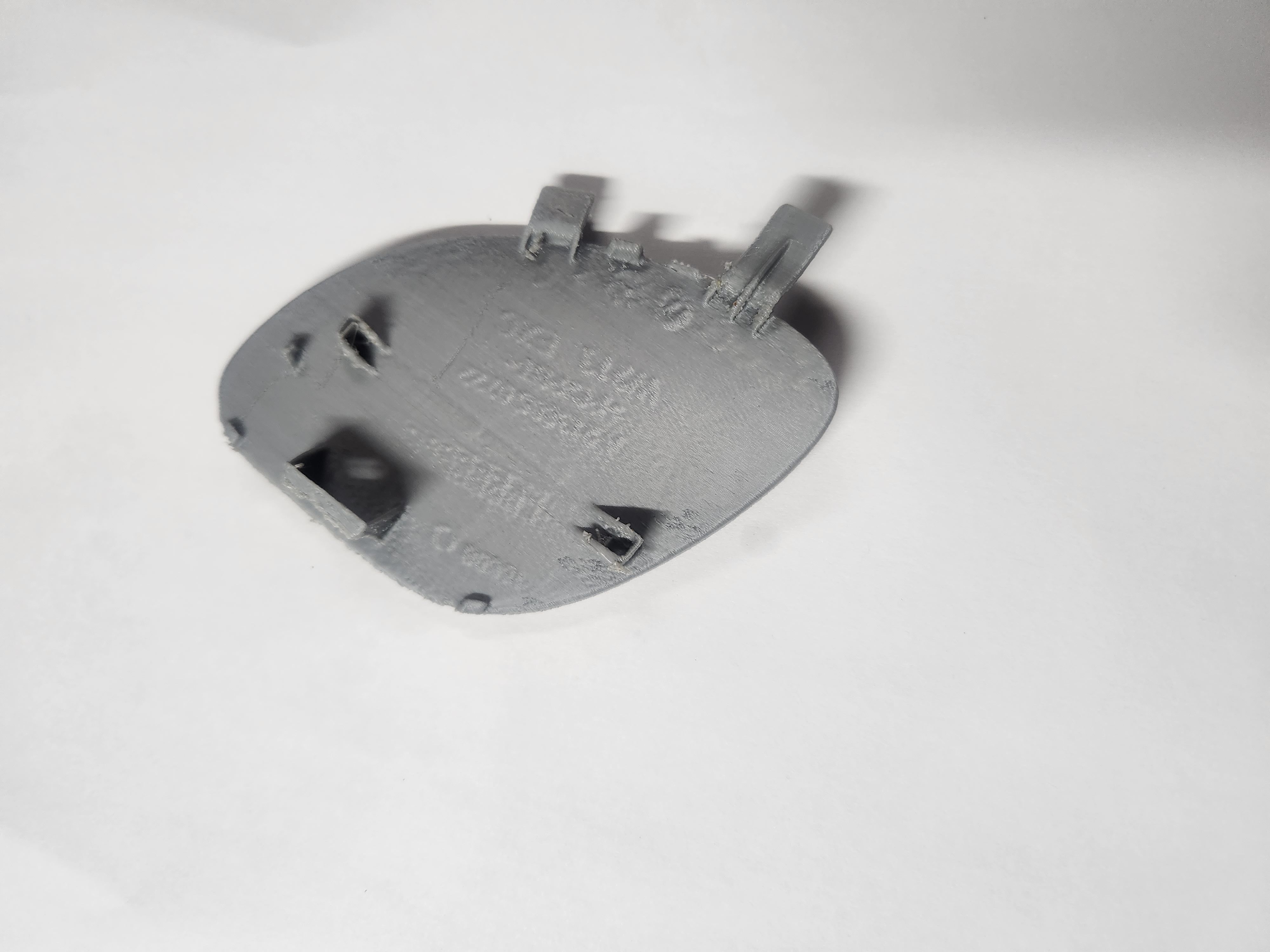 Mercedes E200 W213 Front Bumper Tow Cover 3D print model_1