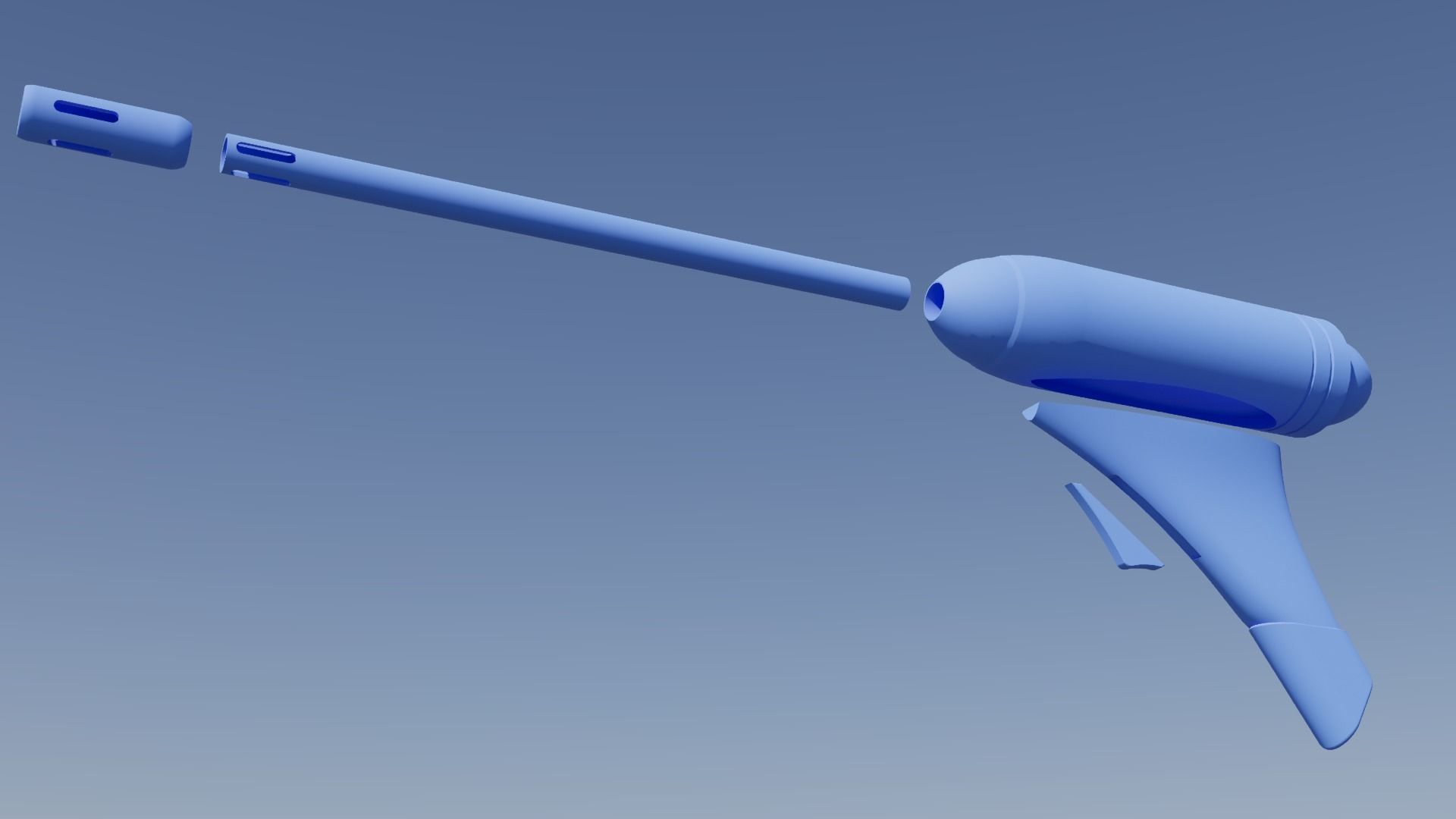 Padme Amidalas Hero Blaster - Star Wars The Phantom Menace 3D print model_8