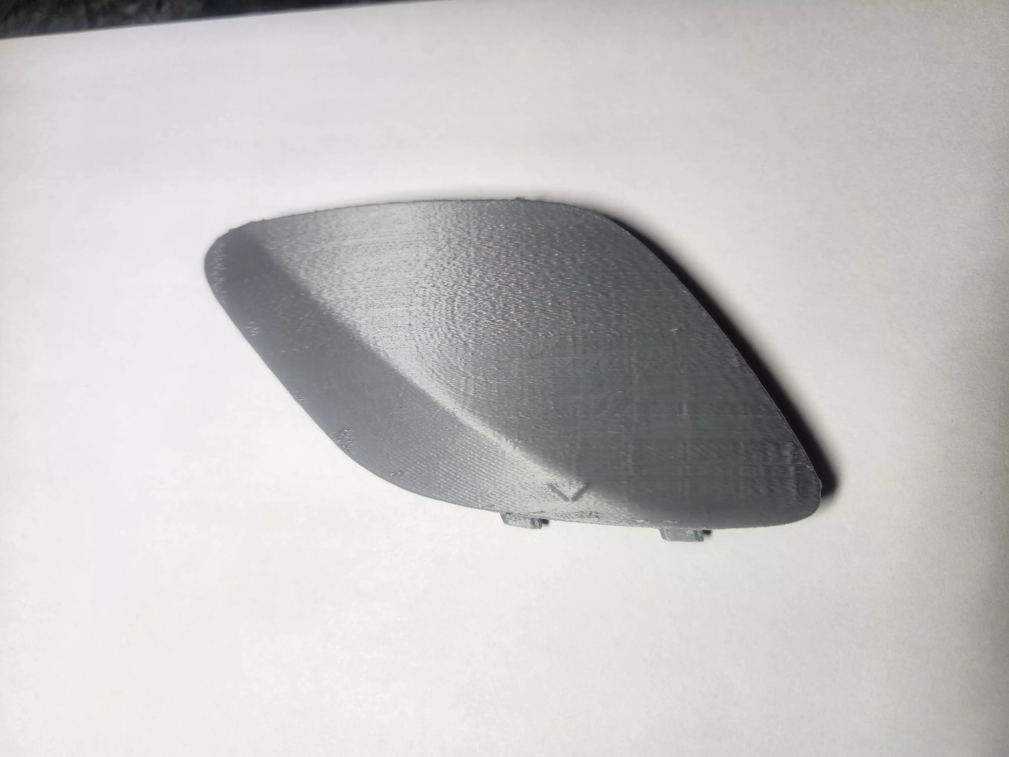 Mercedes A180 2013 Front Bumper Tow cover 3D print model_0