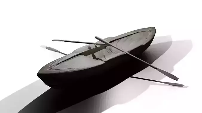 Canoe 3D model