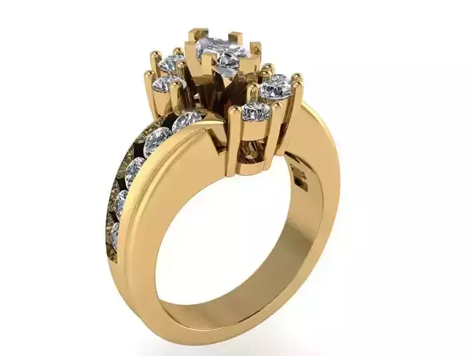 Tension Basket Ring 2309