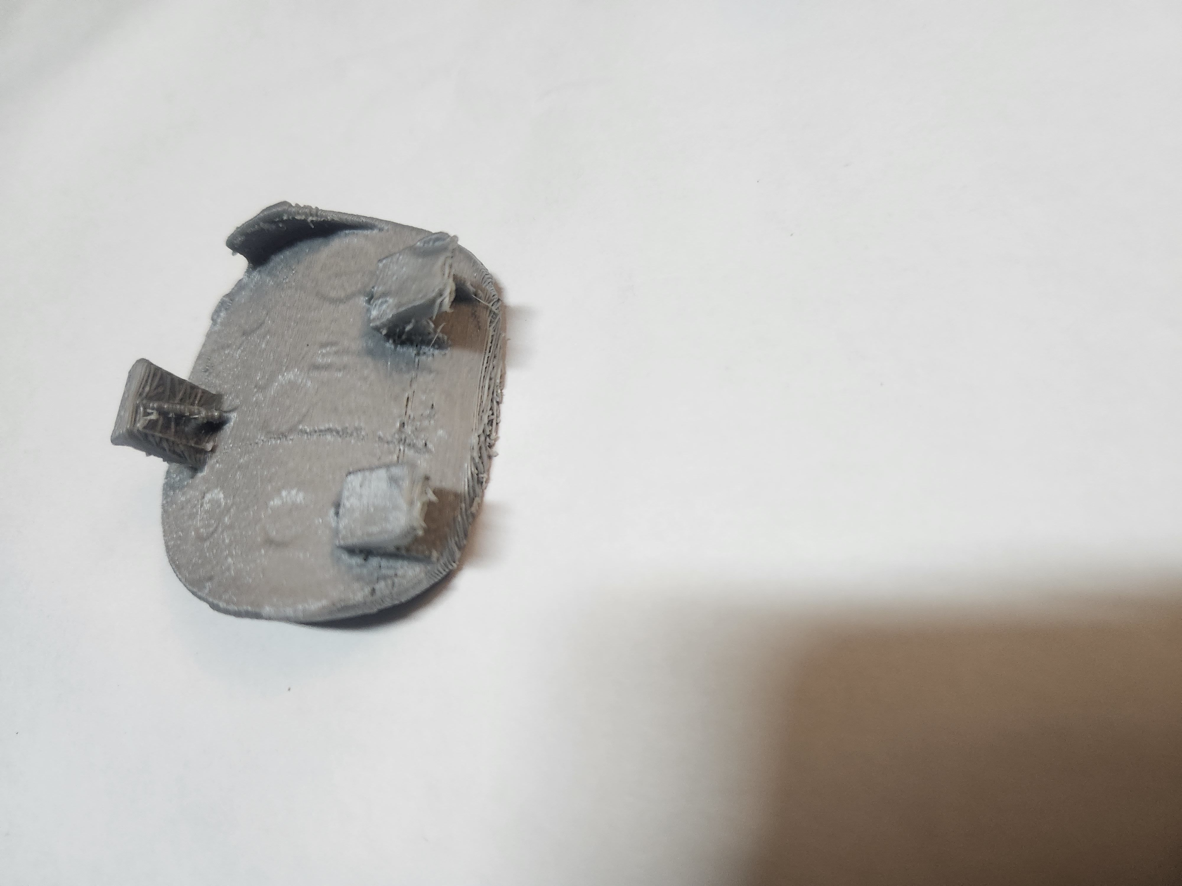 Nissan Almera 2002 Front Bumper Tow cover 3D print model_1