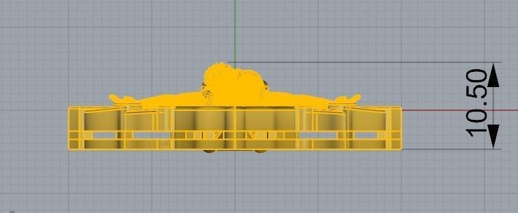 Cross Pendant 2317 3D print model_6