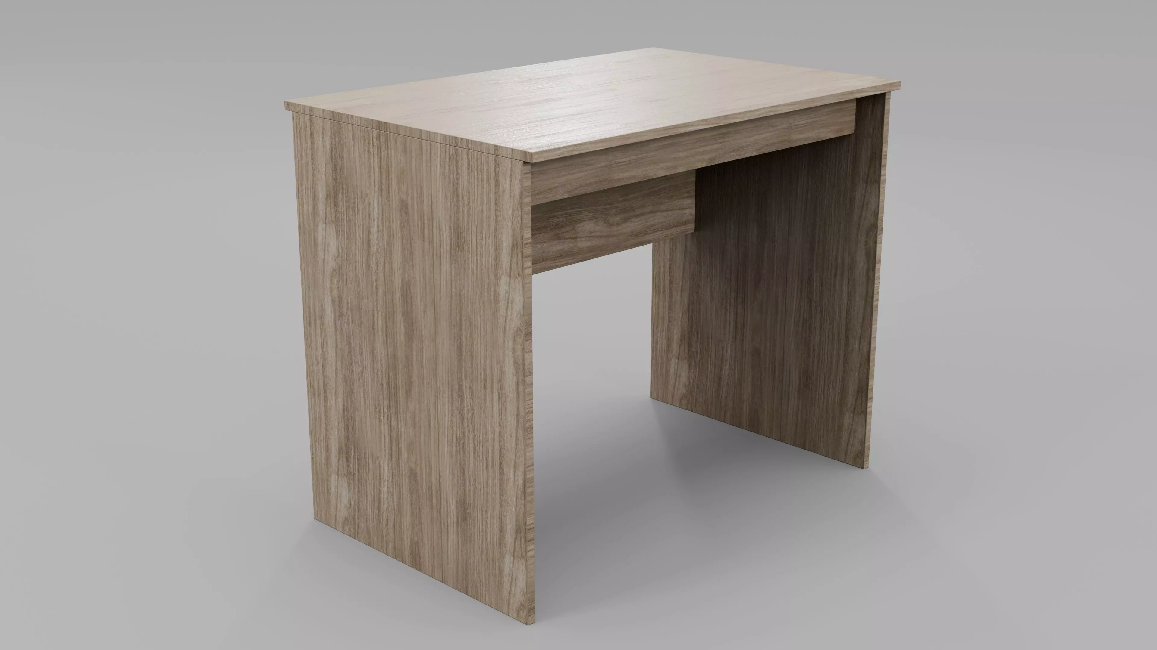 Table Low-poly 3D model_0