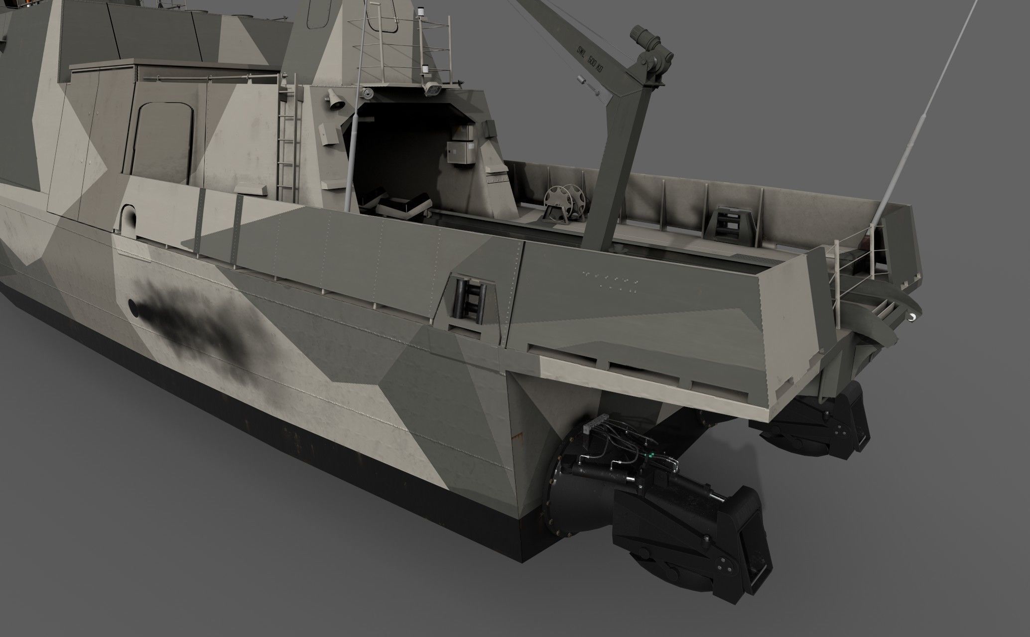 Hamina class Tornio 3D model_7