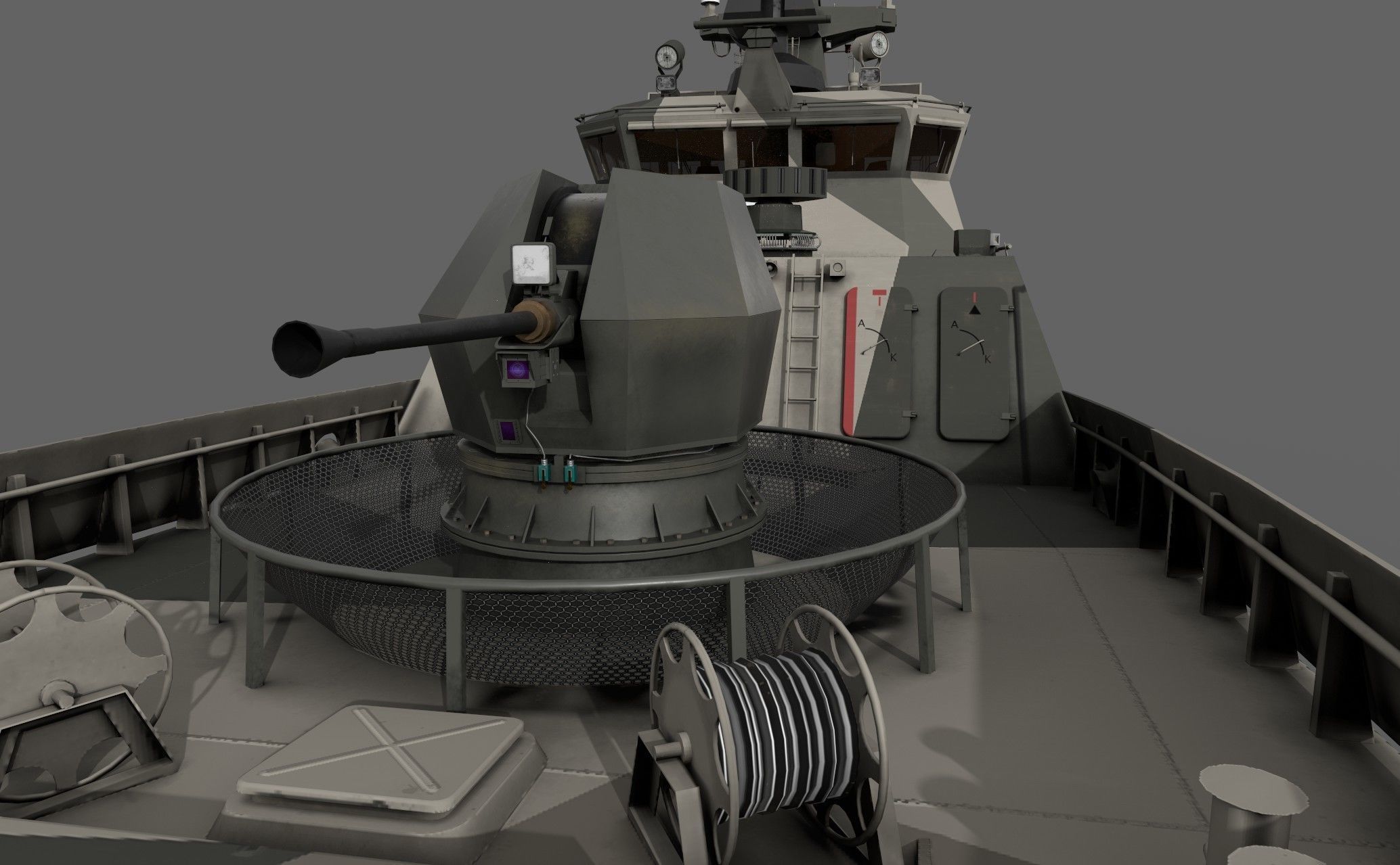 Hamina class Tornio 3D model_4