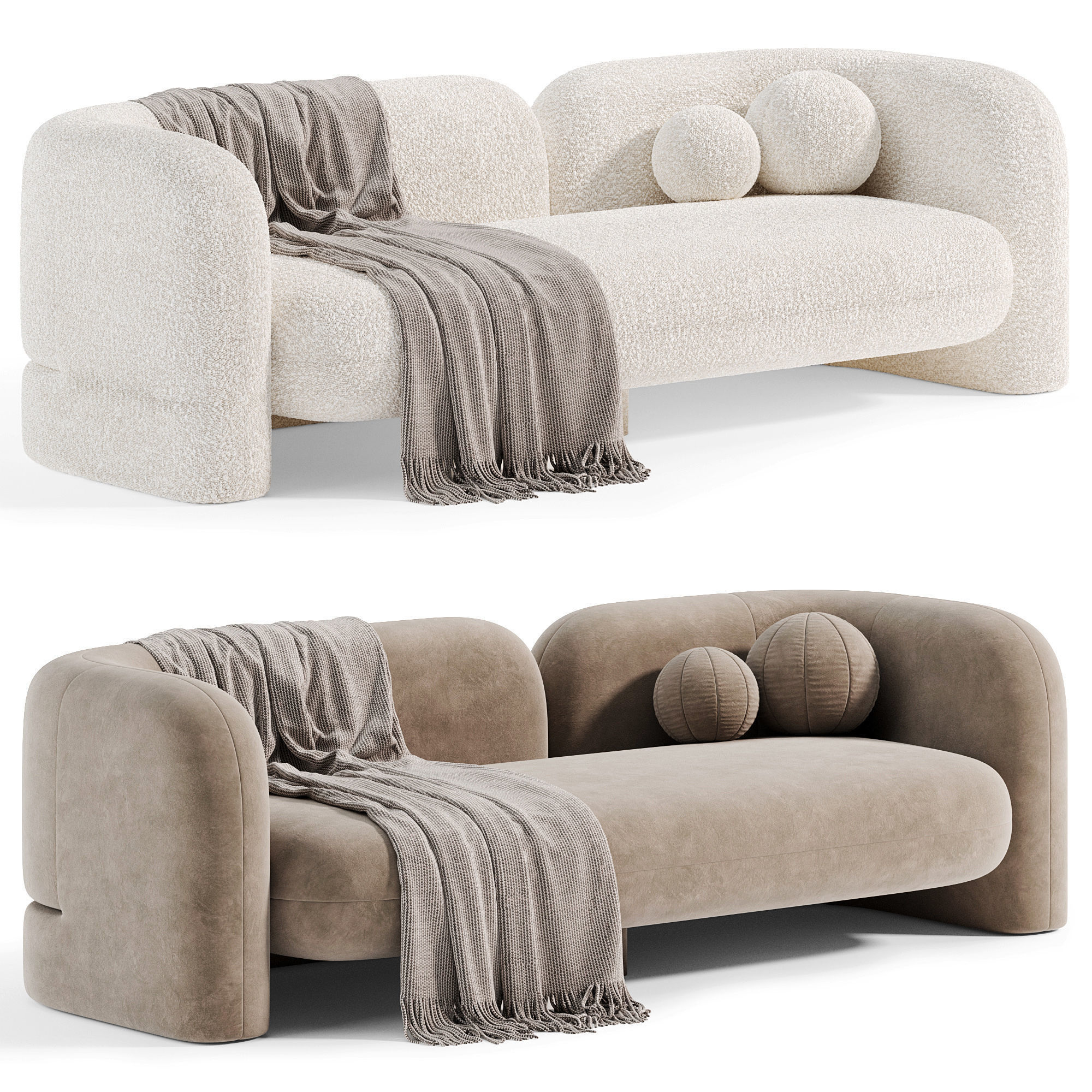 Amelie Sofa See More 3D model_1
