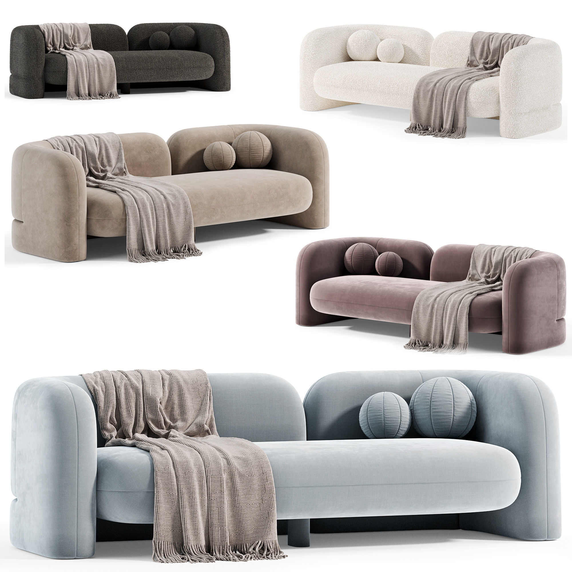 Amelie Sofa See More 3D model_4