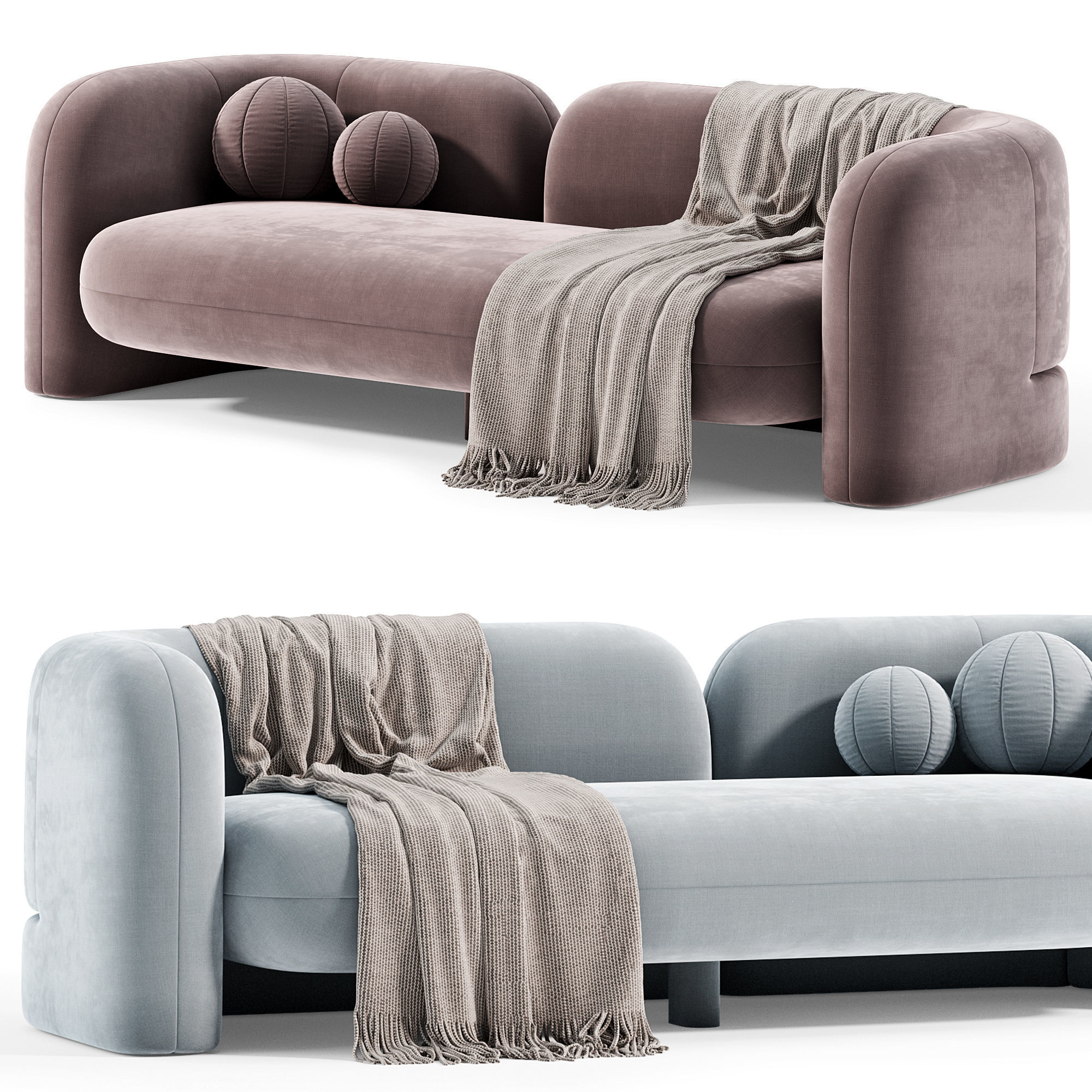 Amelie Sofa See More 3D model_2
