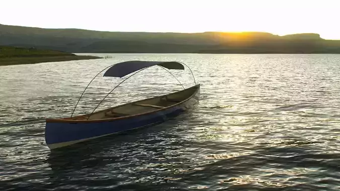 Canadian Canoe - Stitch and glue 