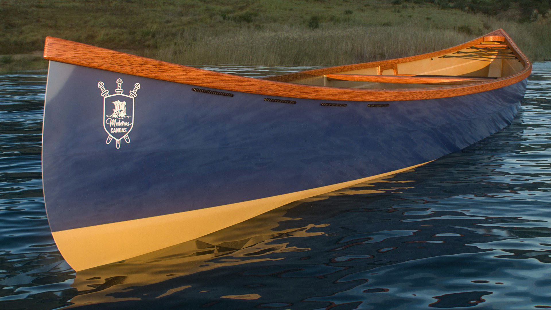 Canadian Canoe - Stitch and glue  3D model_6