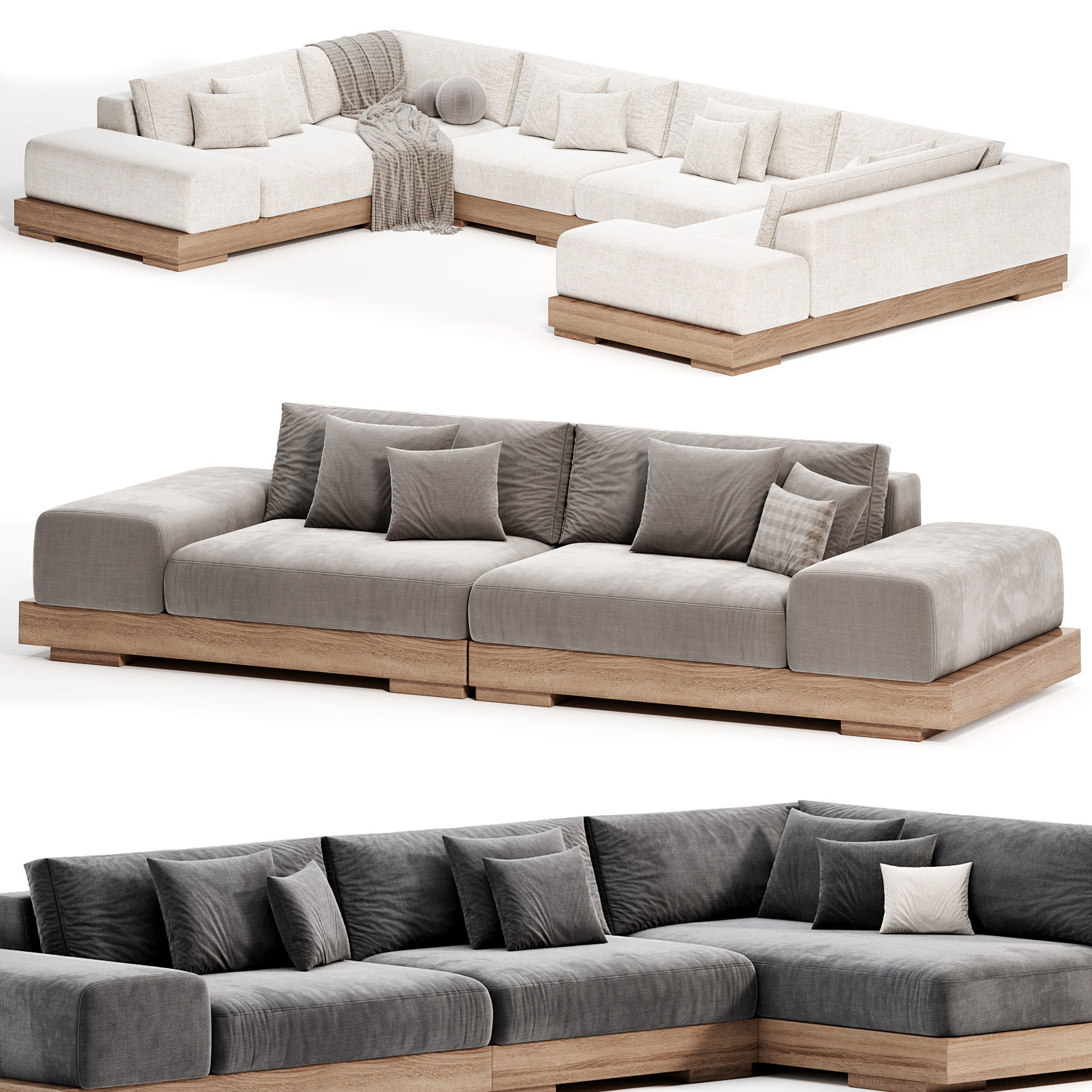 APPIANI Sofa by blanche 3D model_3