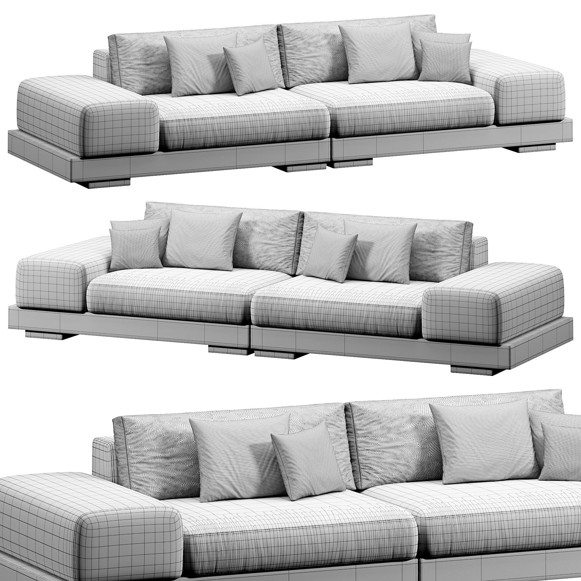 APPIANI Sofa by blanche 3D model_4