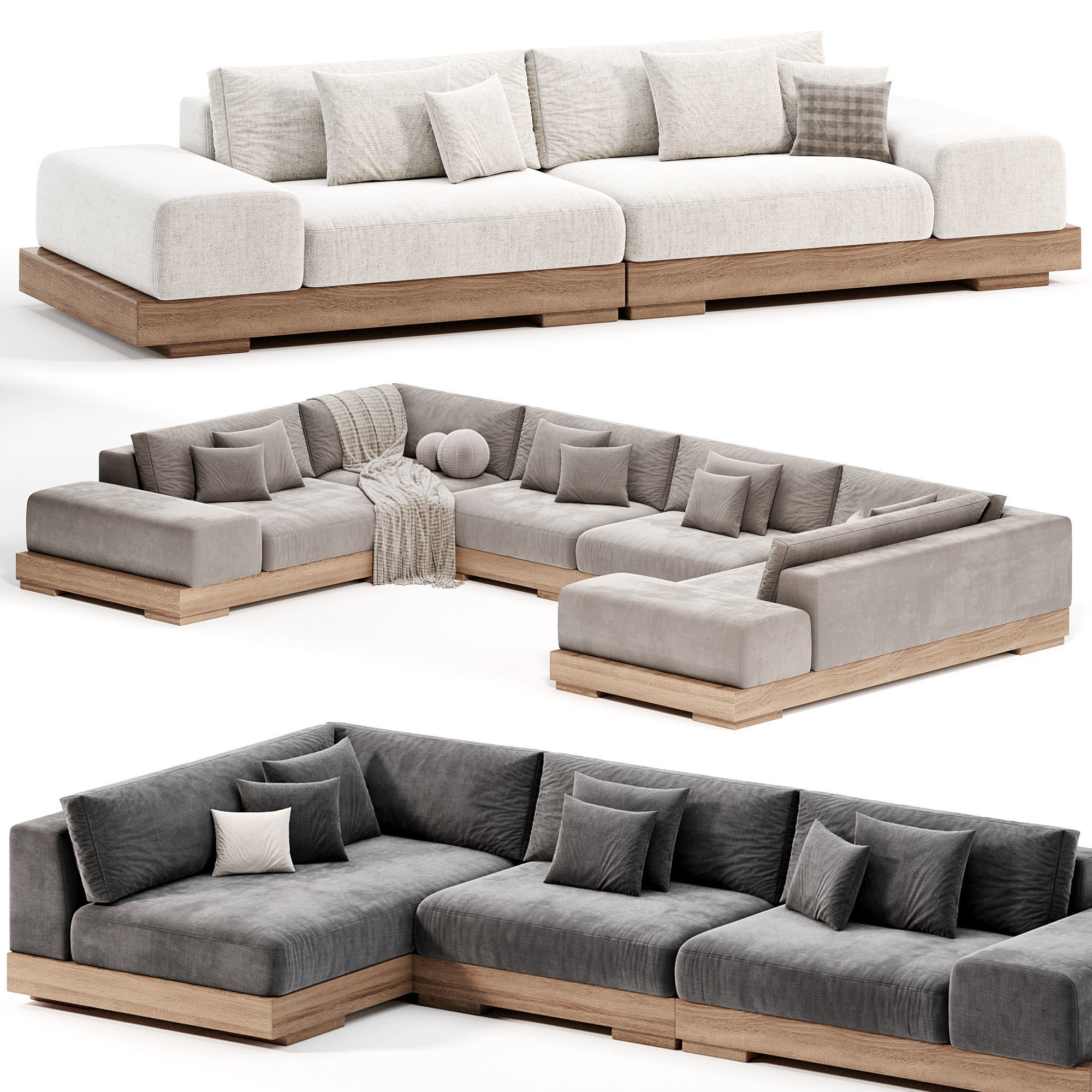 APPIANI Sofa by blanche 3D model_1