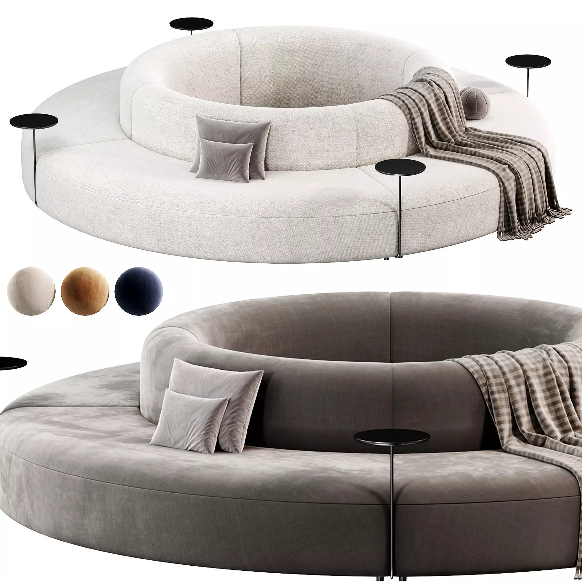 ARTIKO Modular Sofa 3D model_0