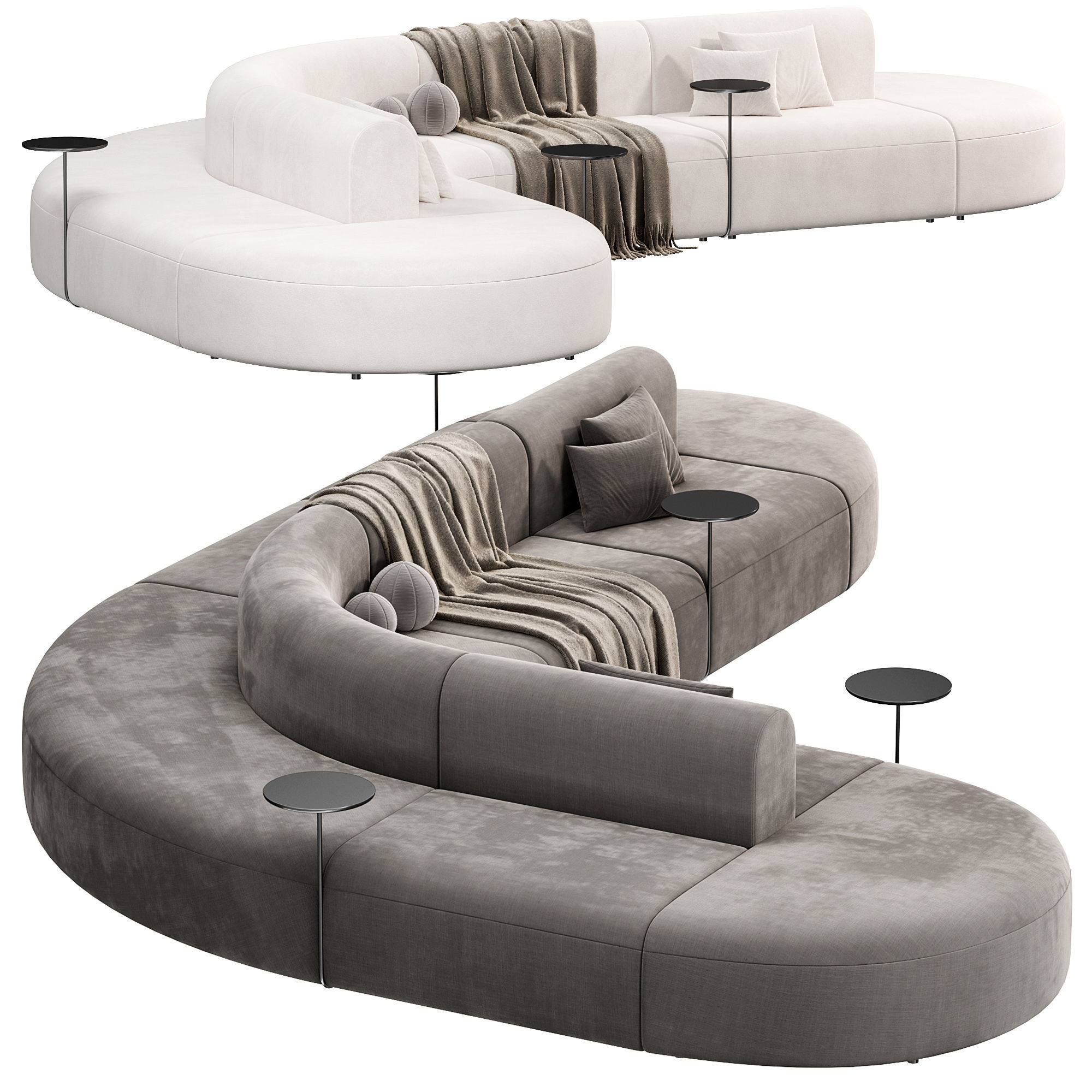 ARTIKO Modular Sofa 3D model_2