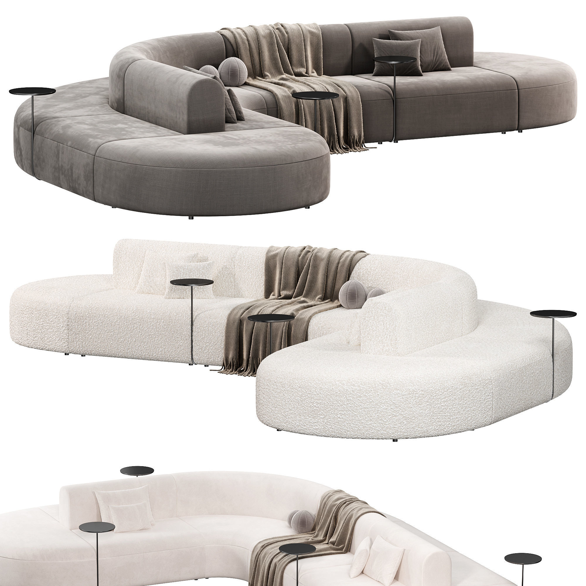 ARTIKO Modular Sofa 3D model_1