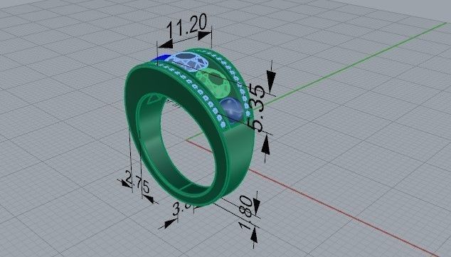Channel Setting Band 2332 3D print model_5