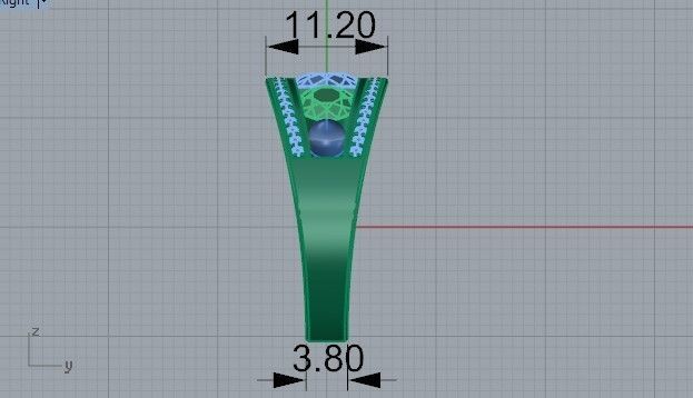 Channel Setting Band 2332 3D print model_7