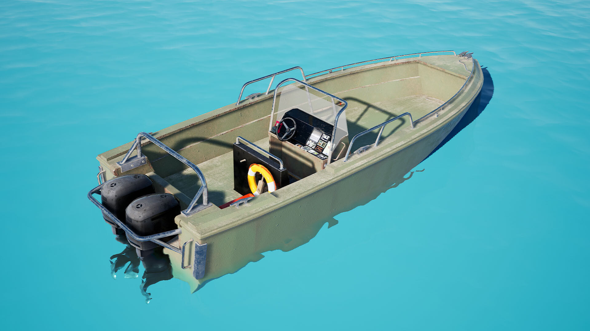 Btm Boat v2 - Unreal Engine Project Low-poly 3D model_4