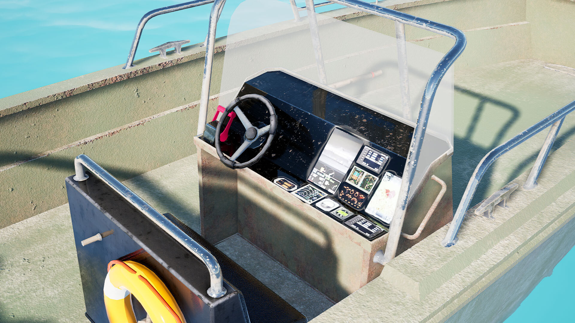 Btm Boat v2 - Unreal Engine Project Low-poly 3D model_5