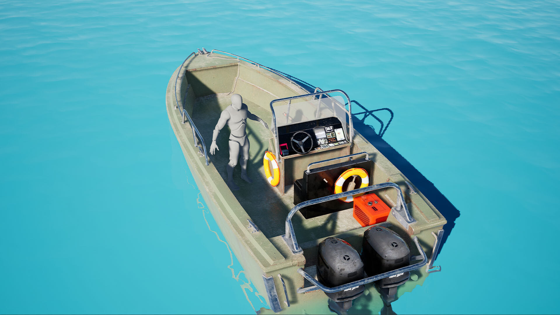Btm Boat v2 - Unreal Engine Project Low-poly 3D model_7