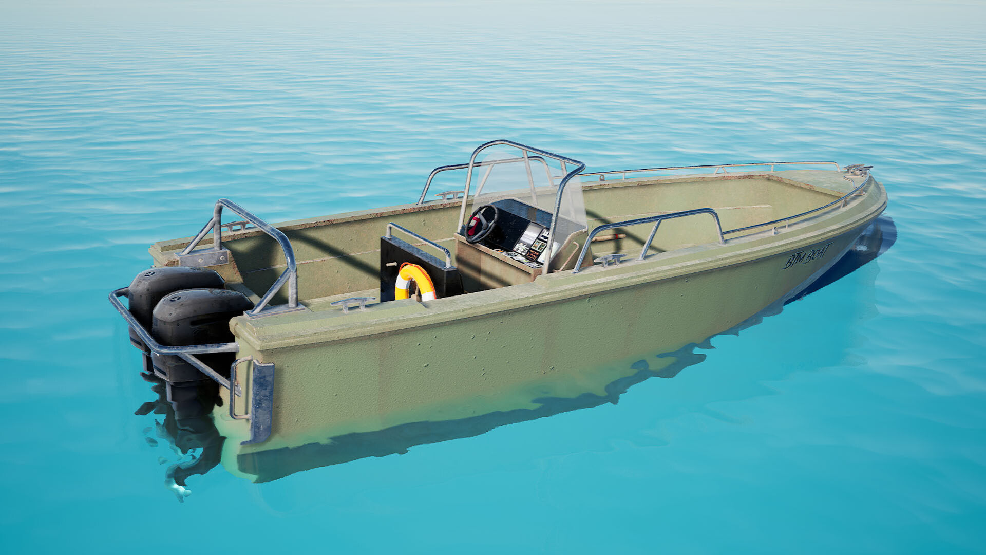 Btm Boat v2 - Unreal Engine Project Low-poly 3D model_2