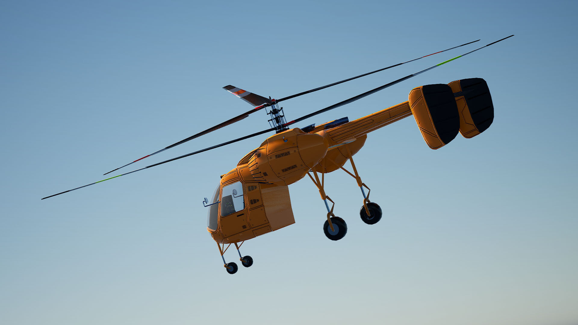 ZBL KA36 Helicopter - Unreal Engine Project Low-poly 3D model_1