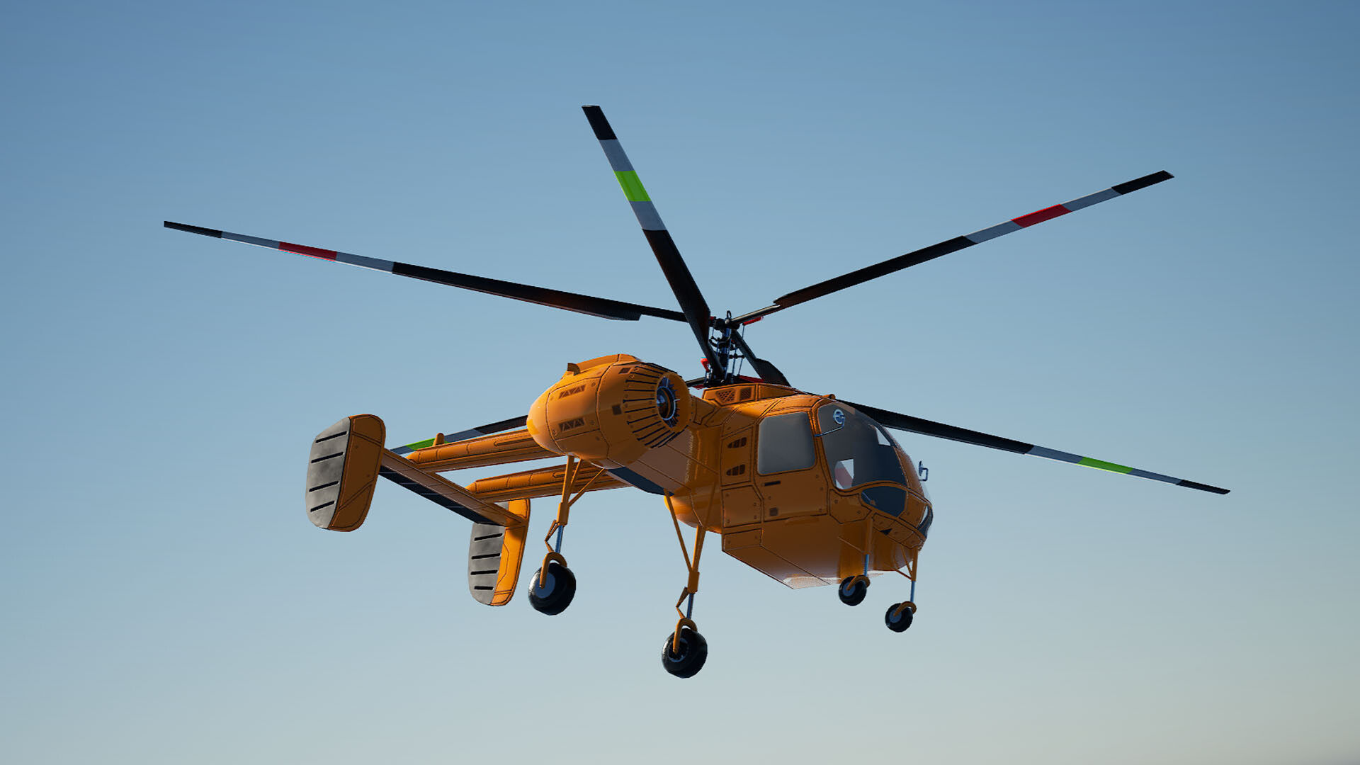 ZBL KA36 Helicopter - Unreal Engine Project Low-poly 3D model_8