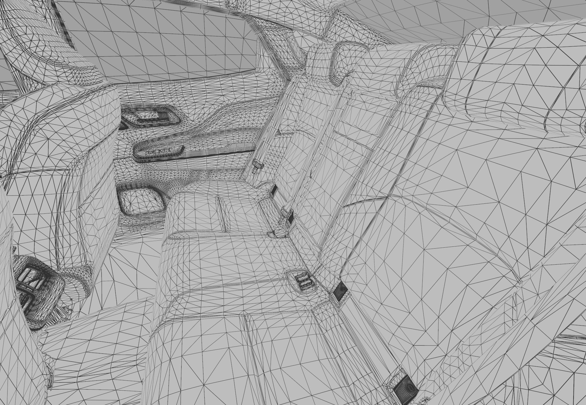 Toyota Crown Cross 2022  HQ interior 3D model_75