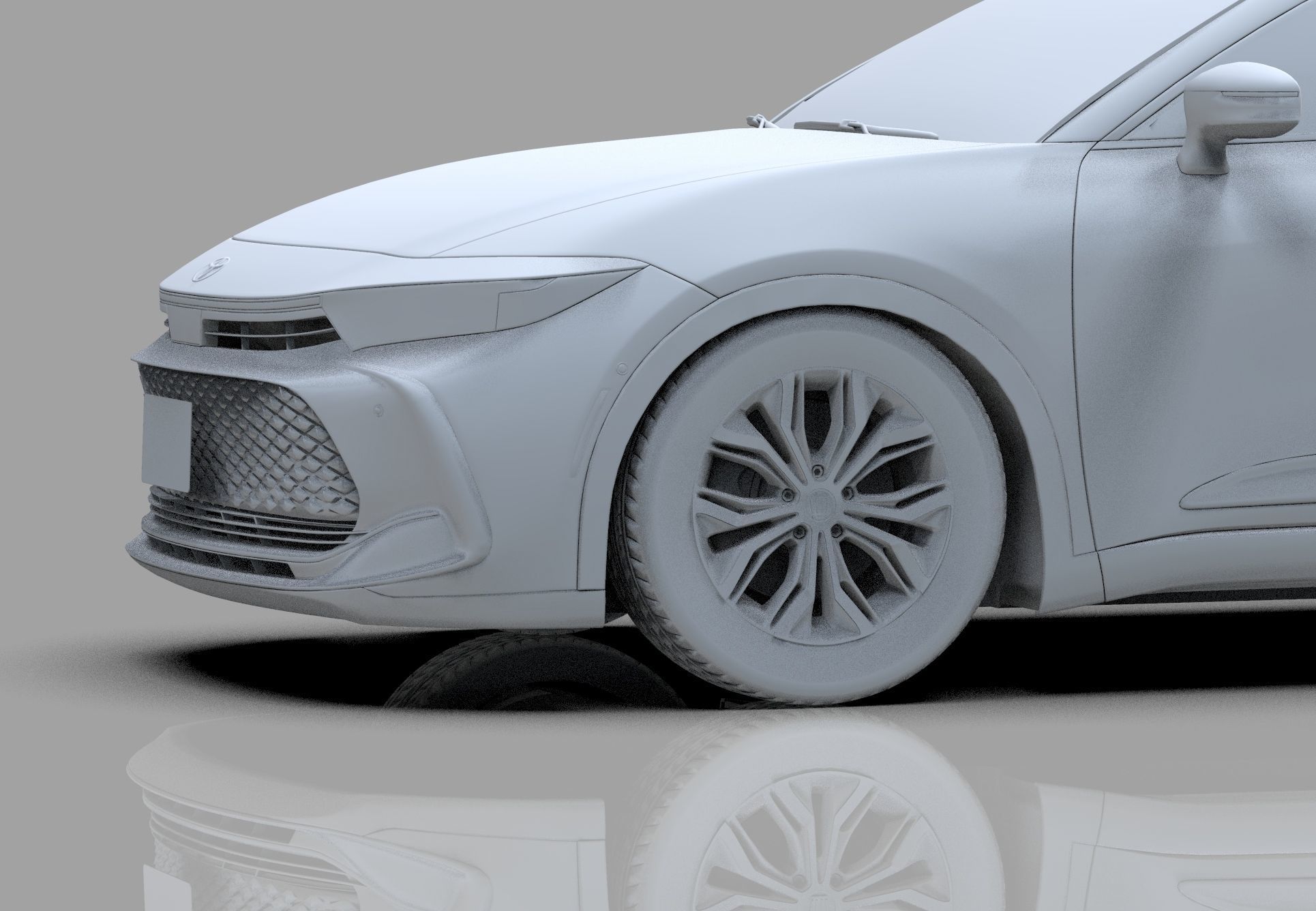 Toyota Crown Cross 2022  HQ interior 3D model_53