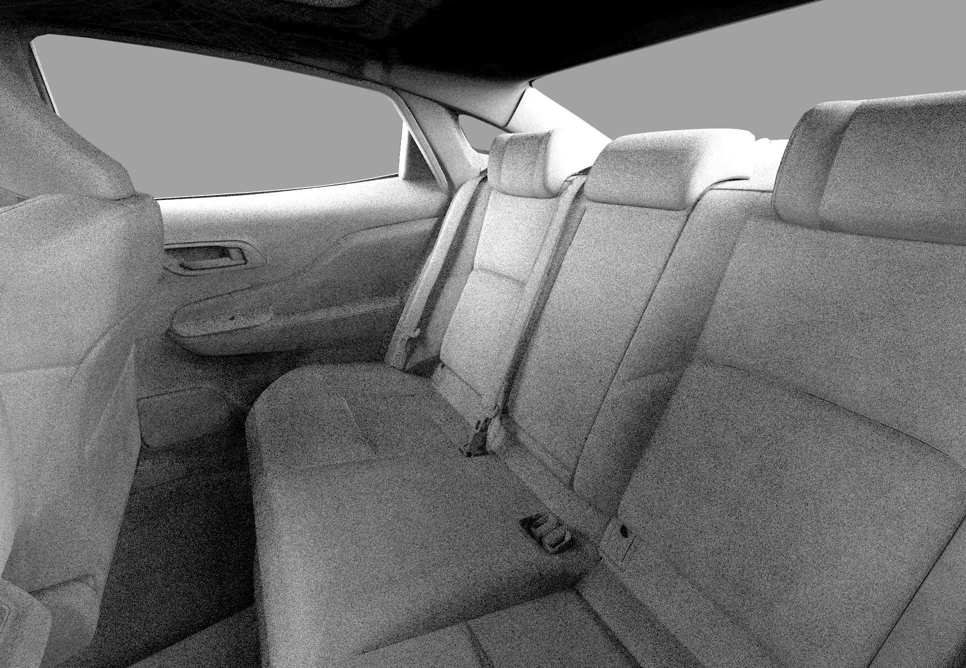 Toyota Crown Cross 2022  HQ interior 3D model_61