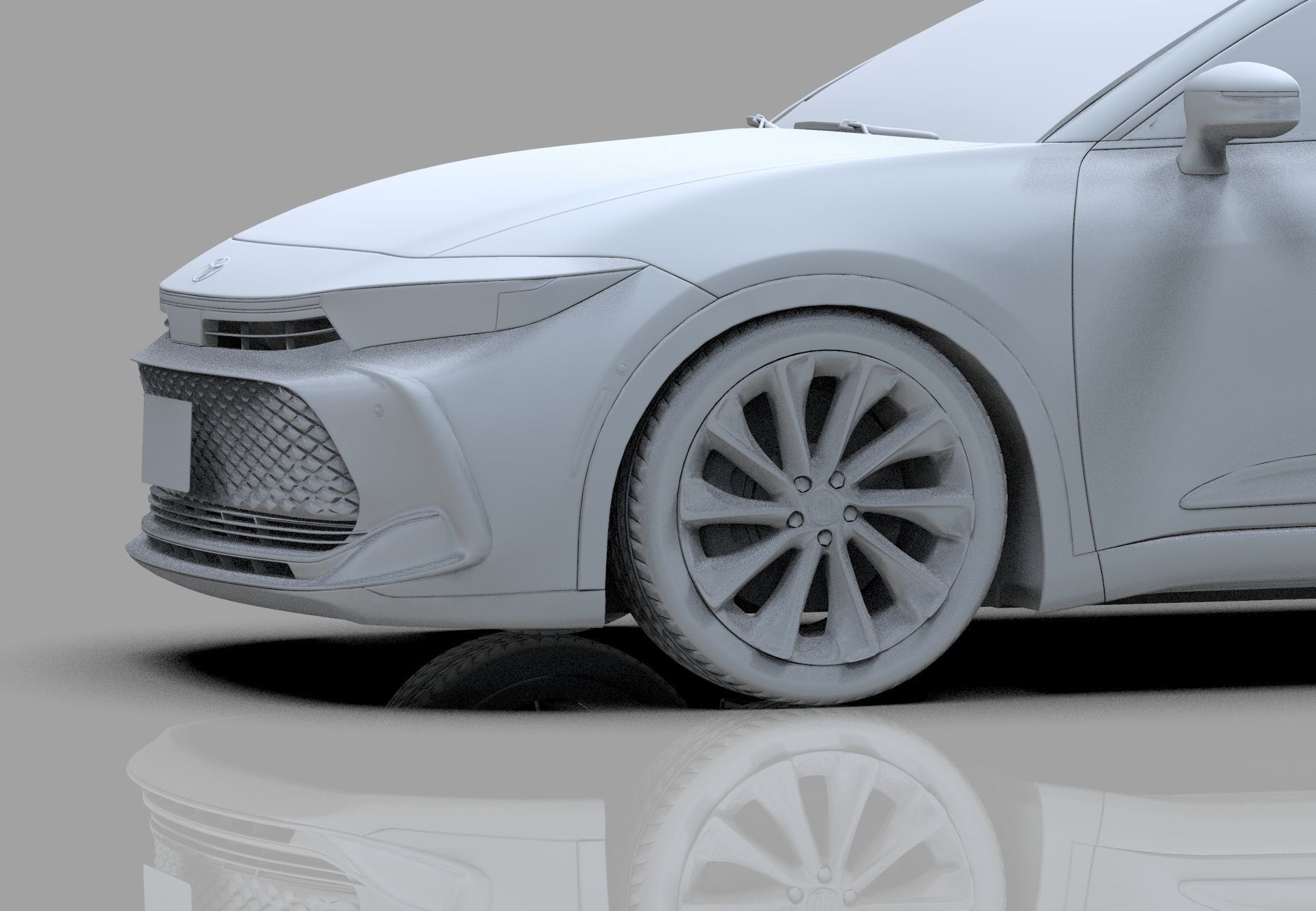 Toyota Crown Cross 2022  HQ interior 3D model_54