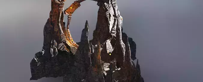 Hindu Gods Sun Ring Ruins 