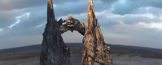 Hindu Gods Spikes Stone version