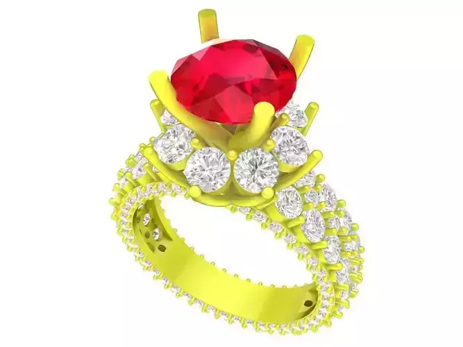 A7212 Fashion Diamond Women Ring